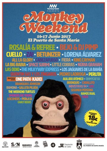 Monkey Weekend EL Puerto de Santa María 2017